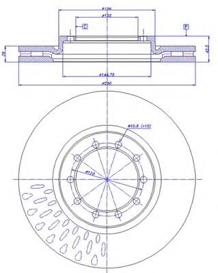 Disc frana