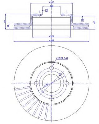 Disc frana