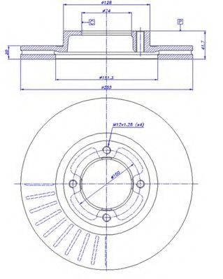 Disc frana
