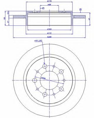 Disc frana