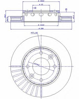 Disc frana