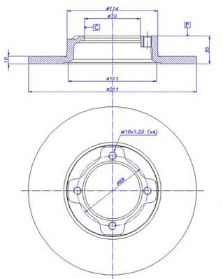 Disc frana
