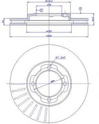 Disc frana