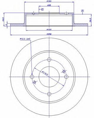Disc frana