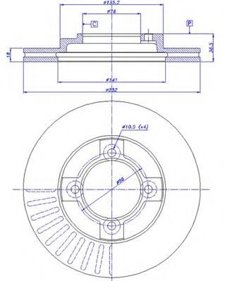 Disc frana