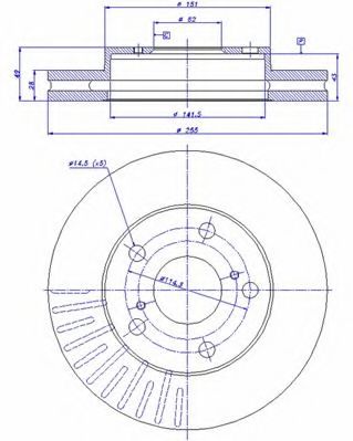 Disc frana