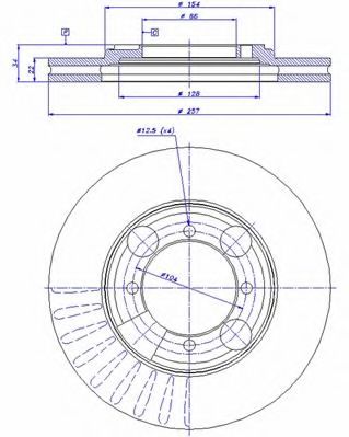 Disc frana