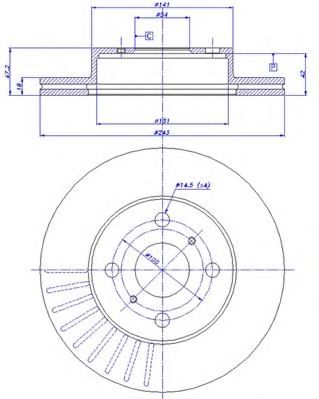 Disc frana
