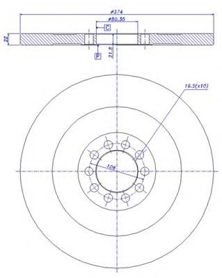 Disc frana