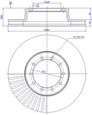 Disc frana