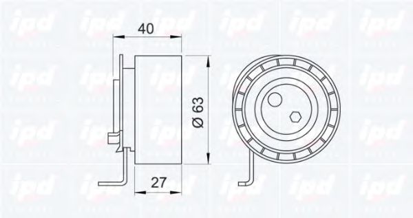 rola intinzator,curea distributie 1