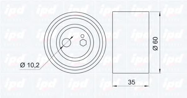 rola intinzator,curea distributie 1