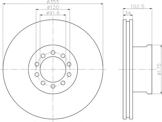 Disc frana