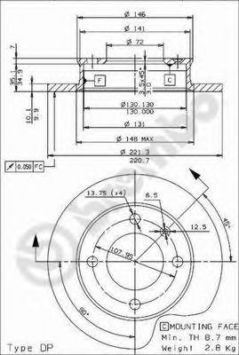 Disc frana