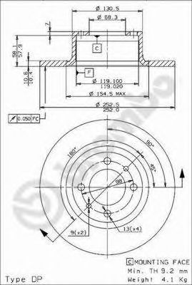 Disc frana
