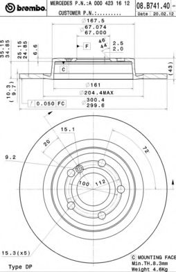 Disc frana