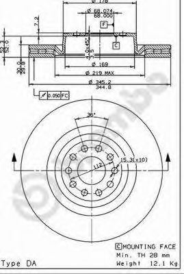 Disc frana