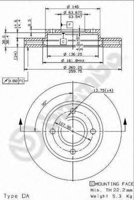 Disc frana