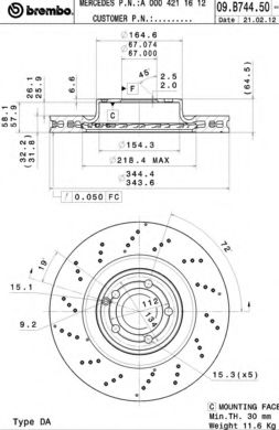 Disc frana