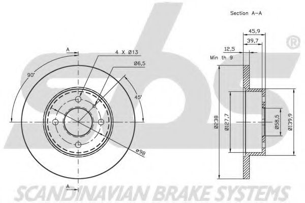 Disc frana 1