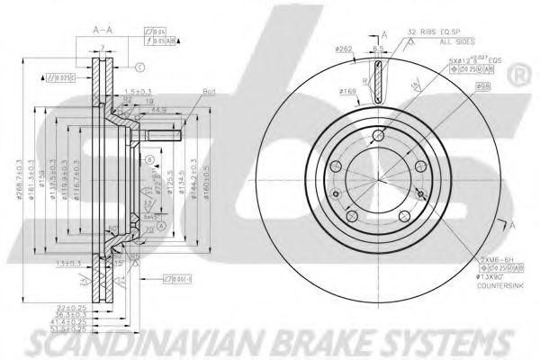 Disc frana 1