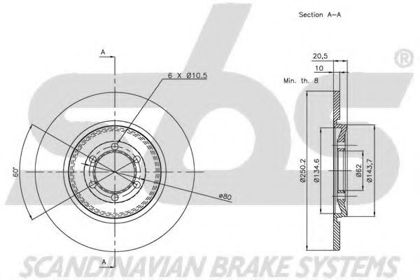 Disc frana 1