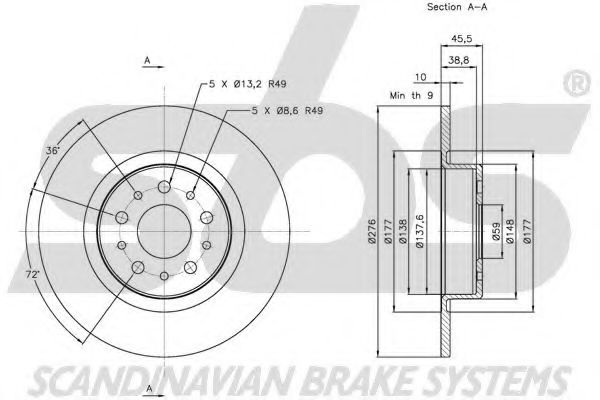 Disc frana 2
