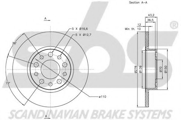 Disc frana 1