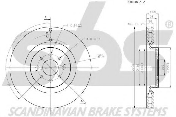 Disc frana 2