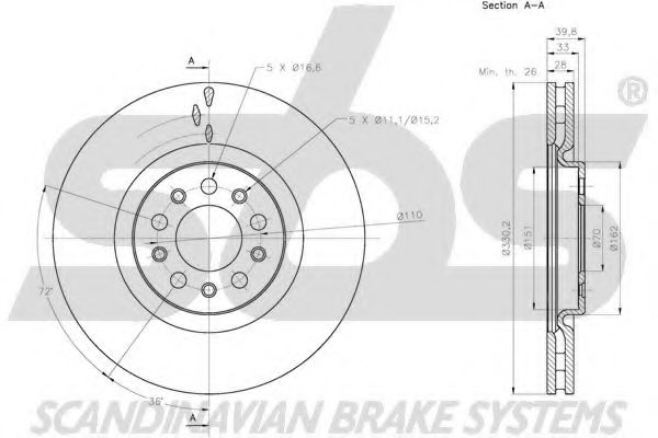 Disc frana 2