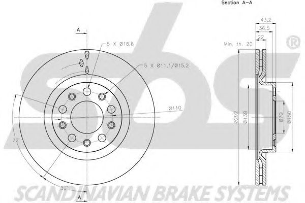 Disc frana 2