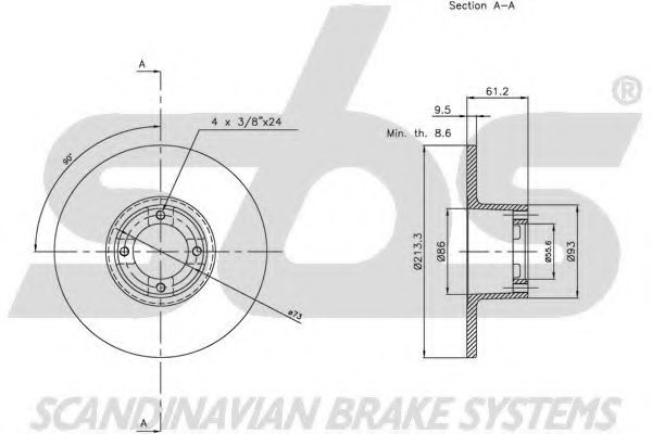 Disc frana 1