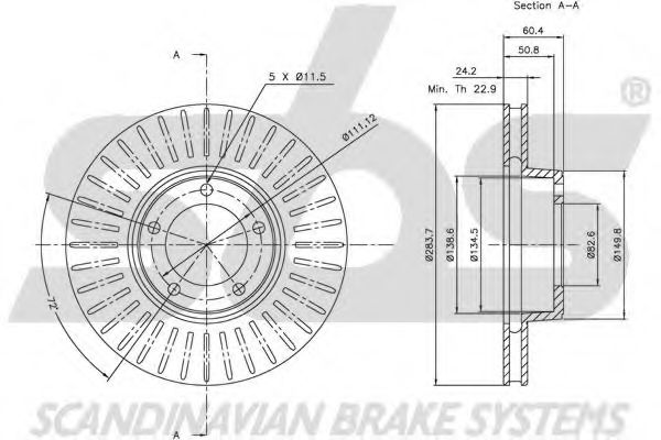 Disc frana 1