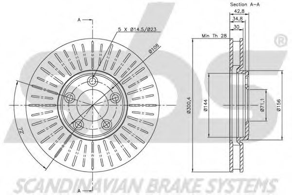 Disc frana 1