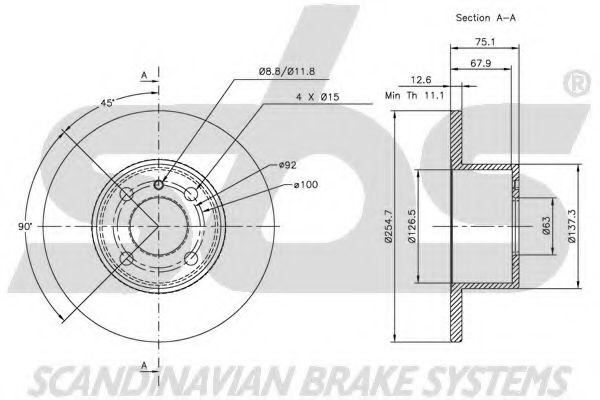 Disc frana 1