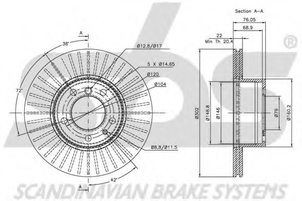 Disc frana 2