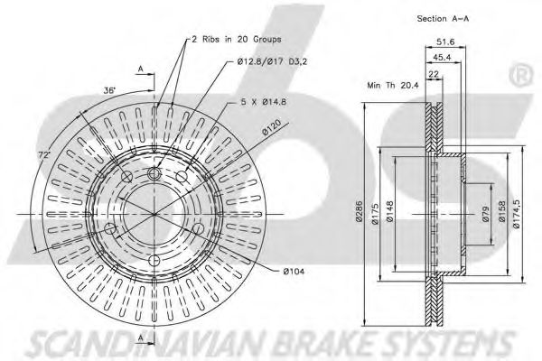 Disc frana 2