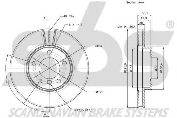 Disc frana 1