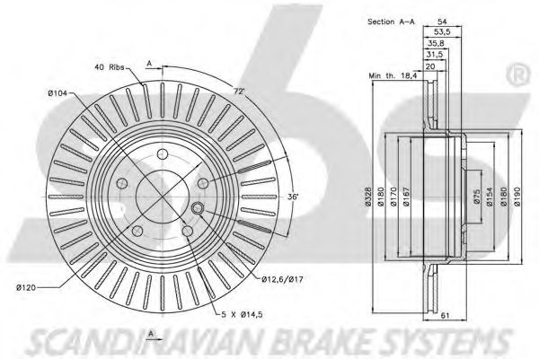 Disc frana 1