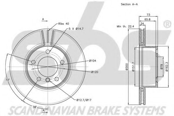 Disc frana 2