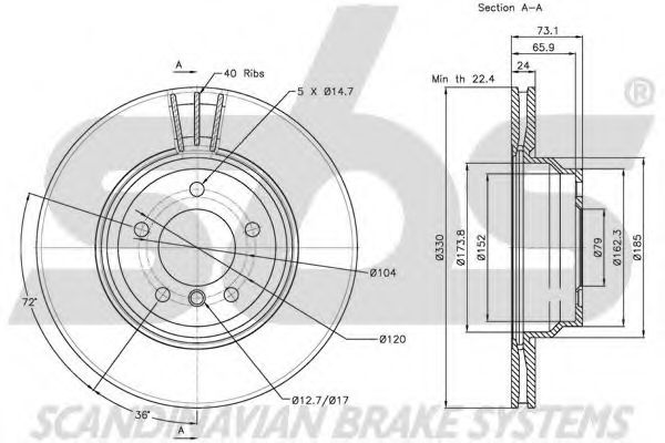 Disc frana 2