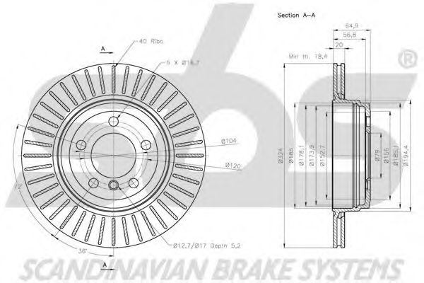 Disc frana 1