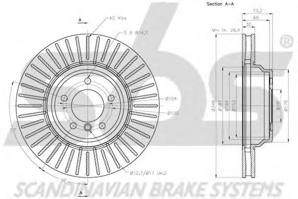 Disc frana 1