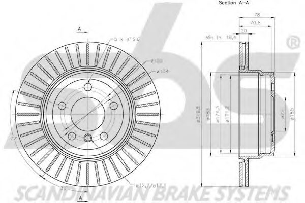 Disc frana 2