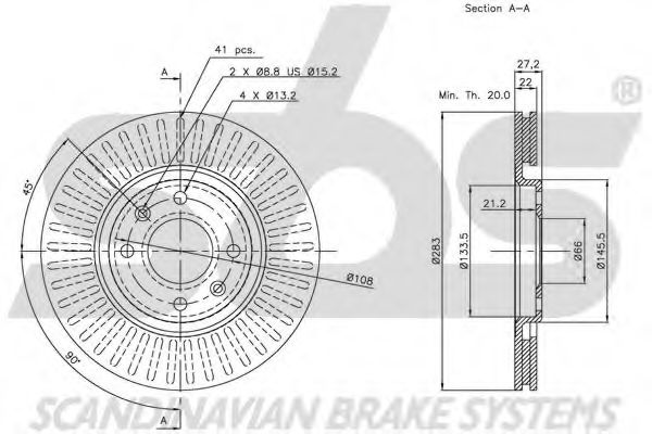 Disc frana 2