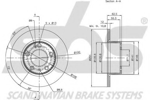 Disc frana 1