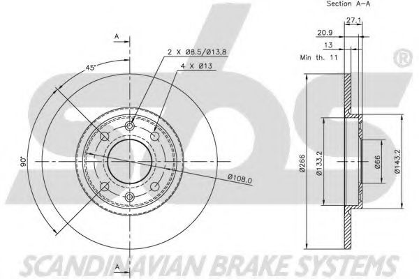 Disc frana 2