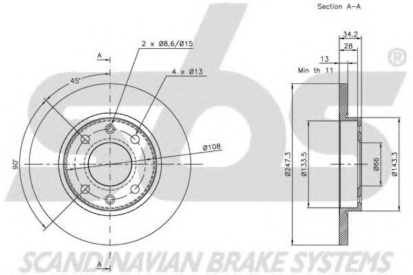 Disc frana 2