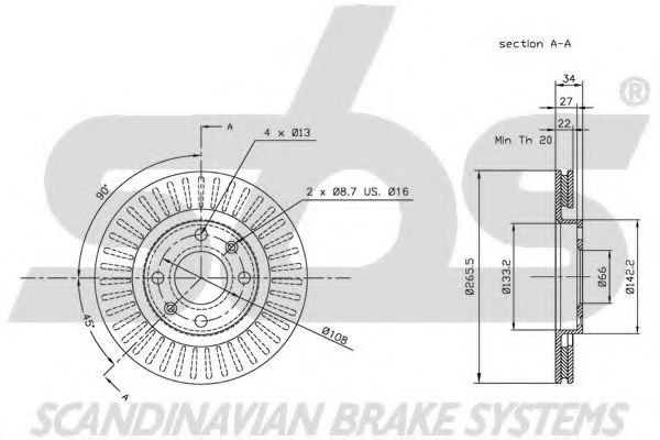 Disc frana 2