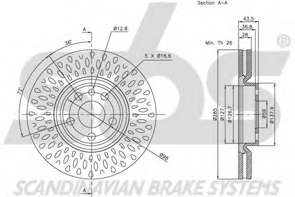 Disc frana 2